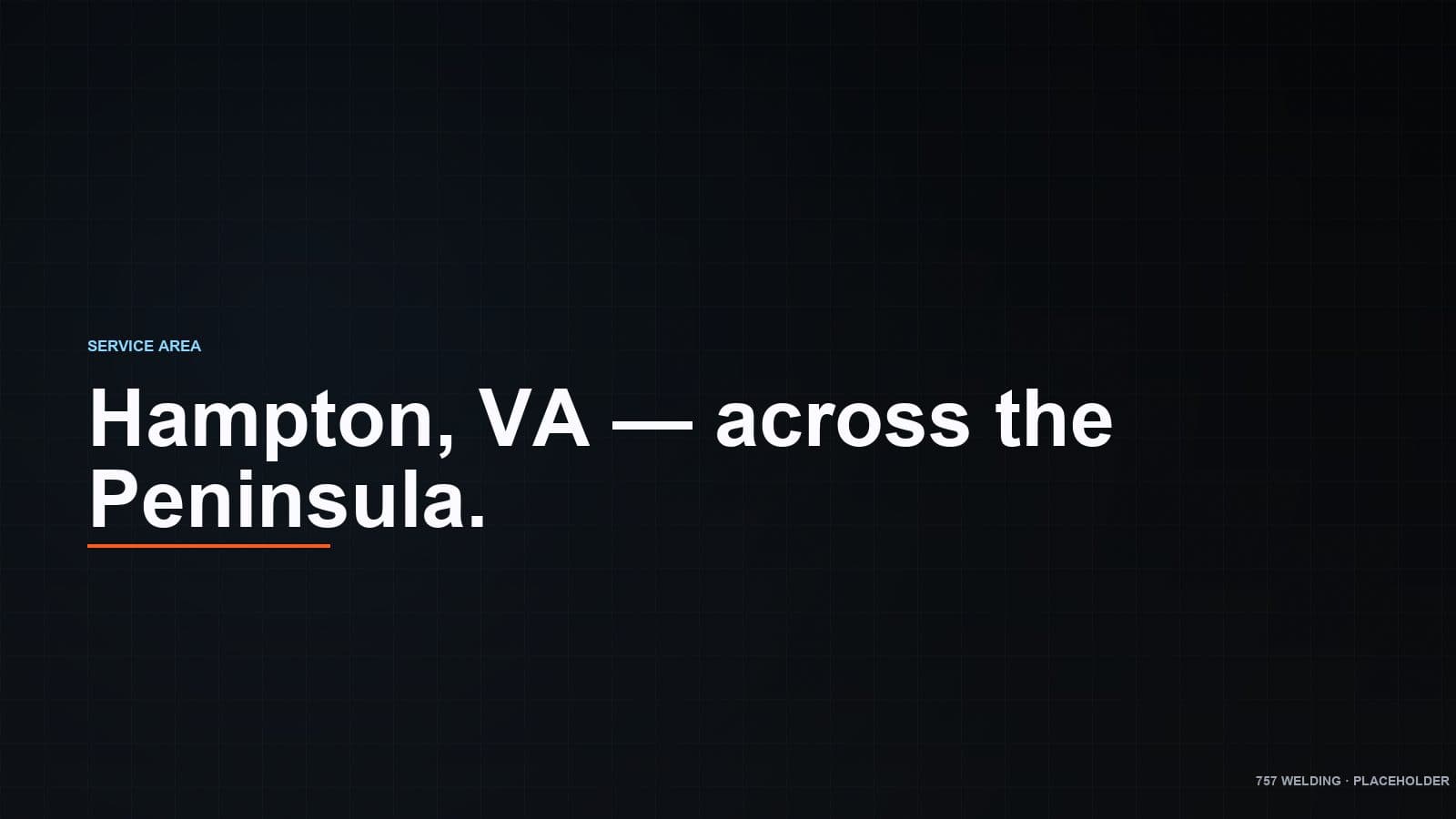 Hampton industrial welding