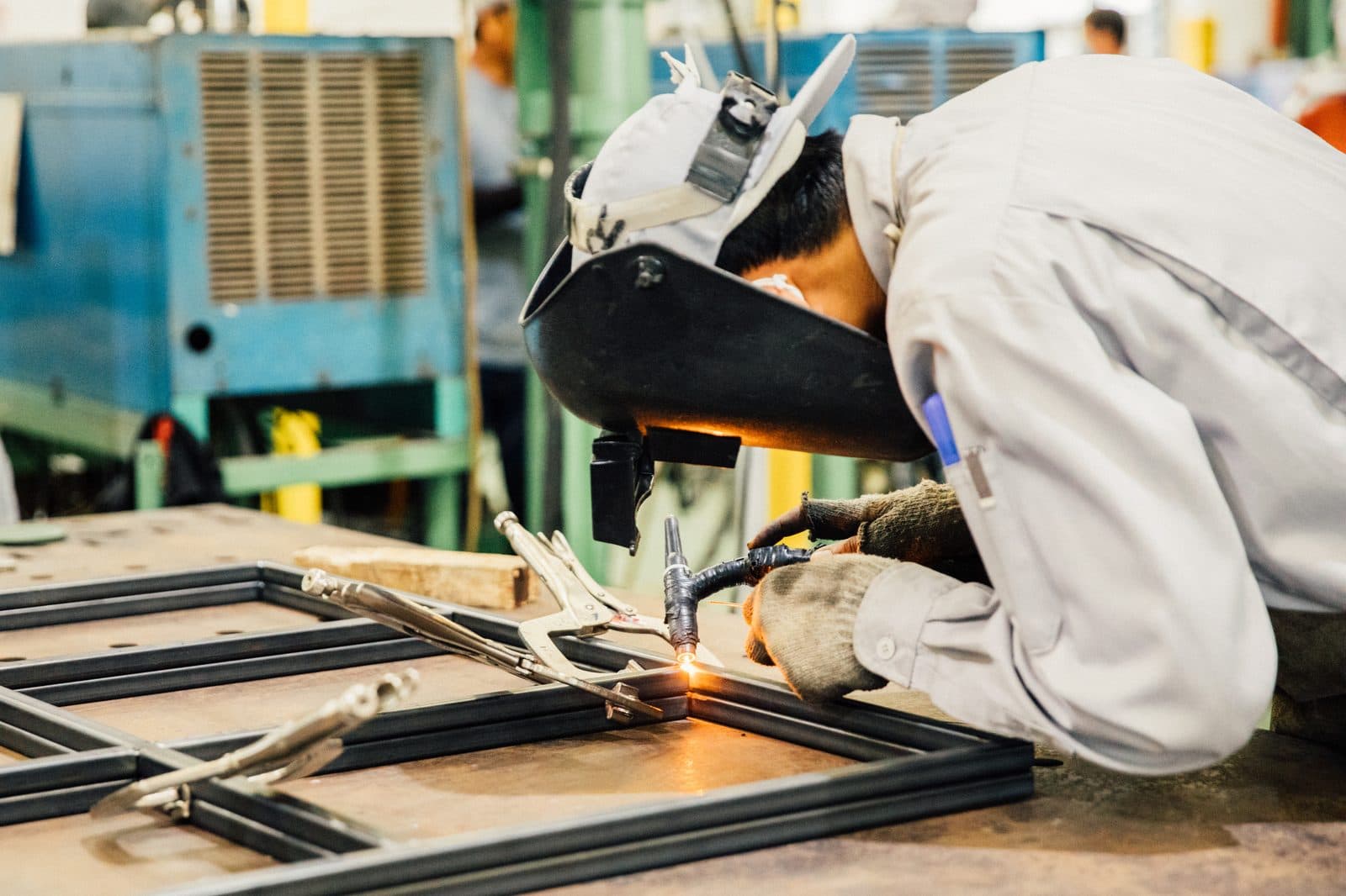 Plant shutdown — full weld scope